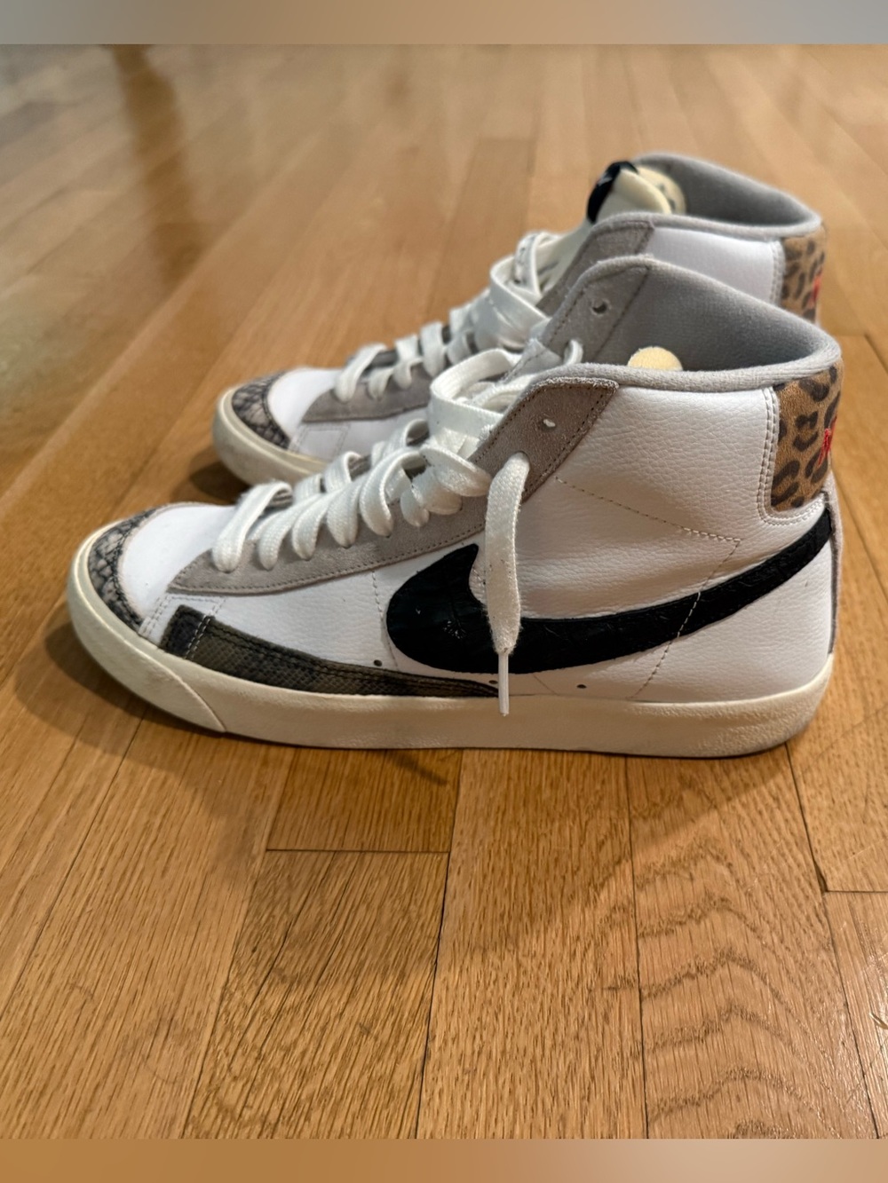 Nike Blazer Mid 77’ animal skin colorway